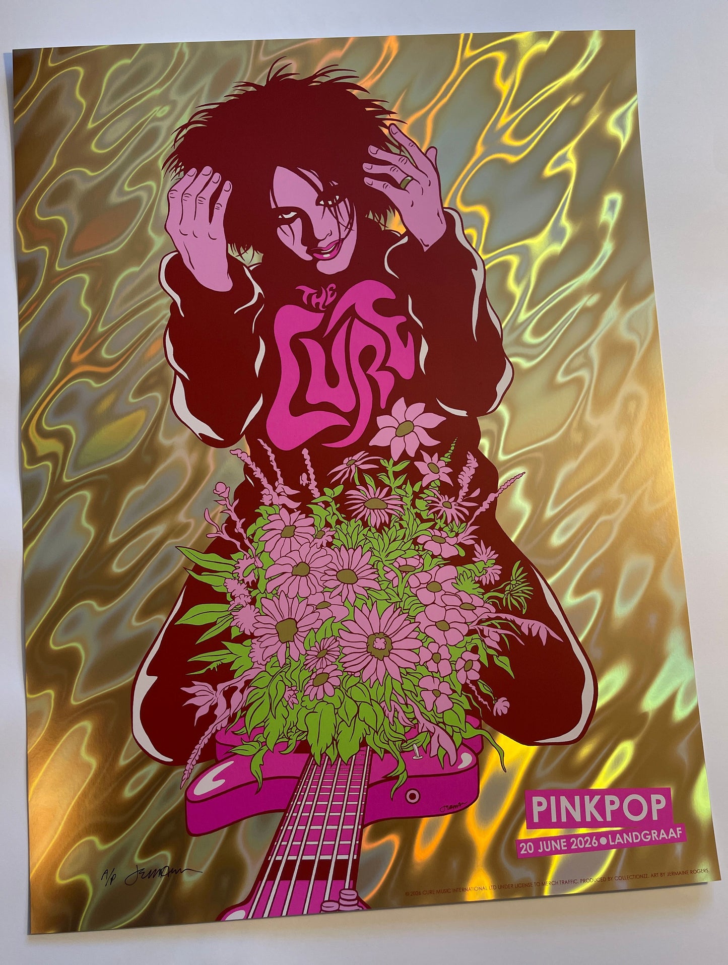 - THE CURE (PinkPop 2026) Gold Lava Foil Variant -