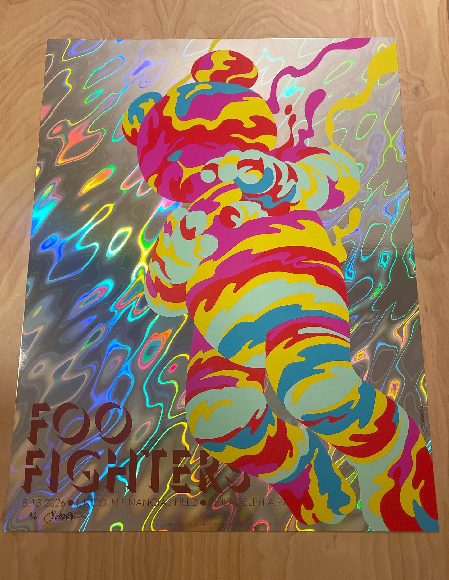 - FOO FIGHTERS (Philadelphia 2026) LAVA FOIL Variant -