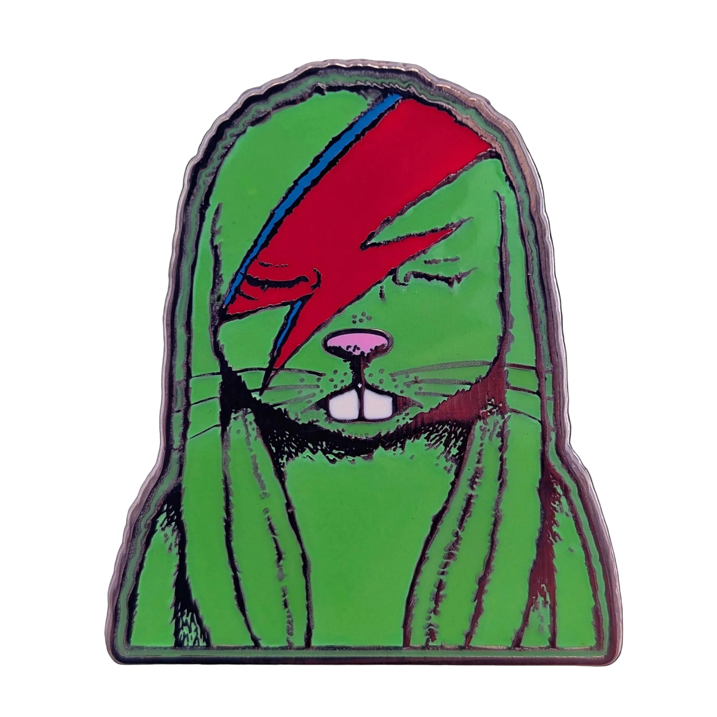Aleppin Sane GLOW-IN-THE-DARK Enamel Pin
