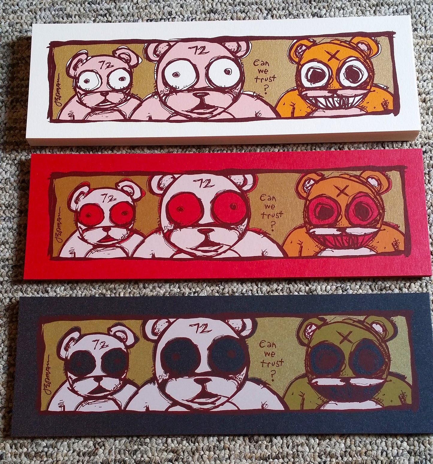 'Can We Trust?' Mini Art Print