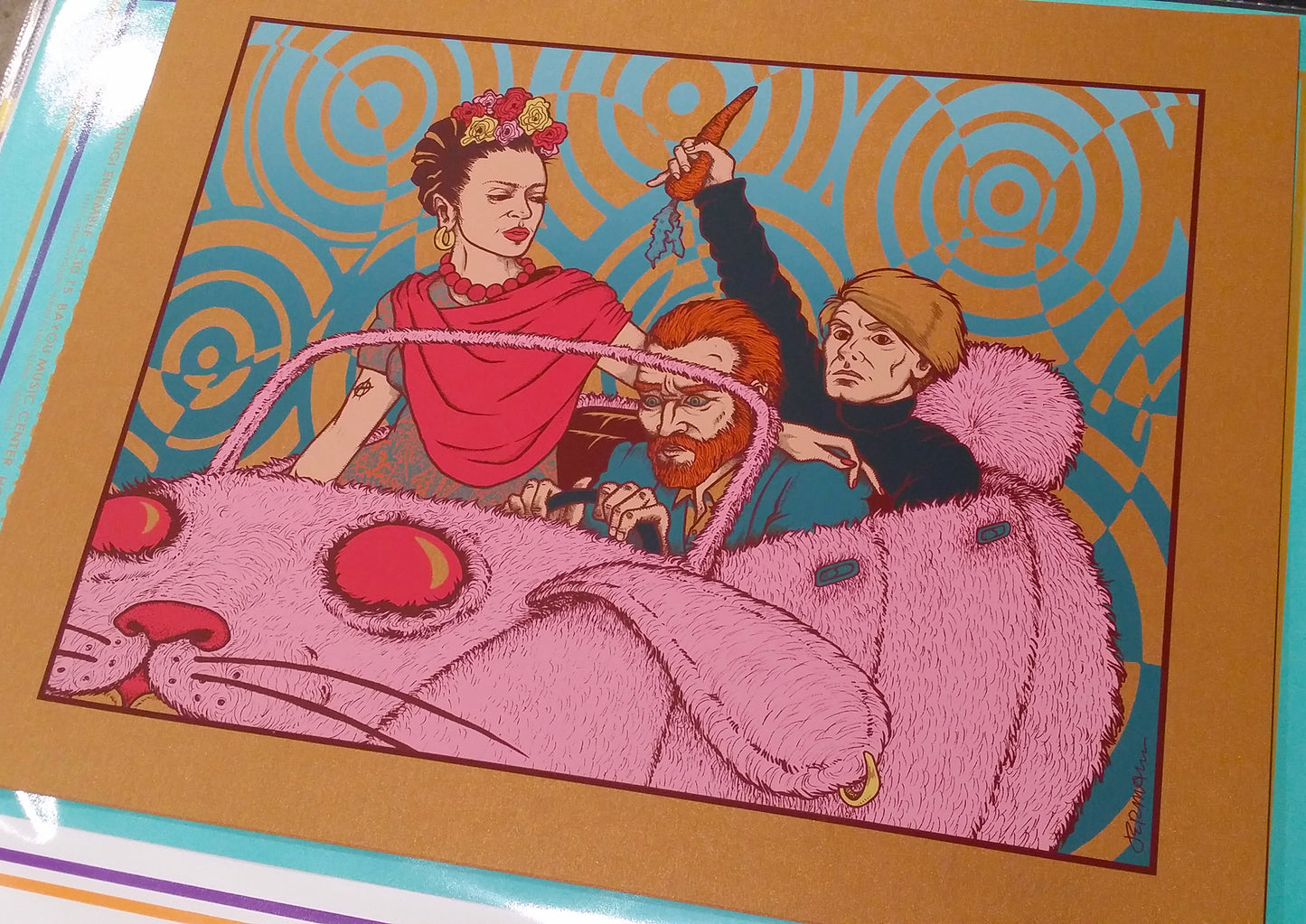 'ArtCar' or 'The Eternal Ride Of The Flawed & Bizarre' Art Print - VARIANTS!