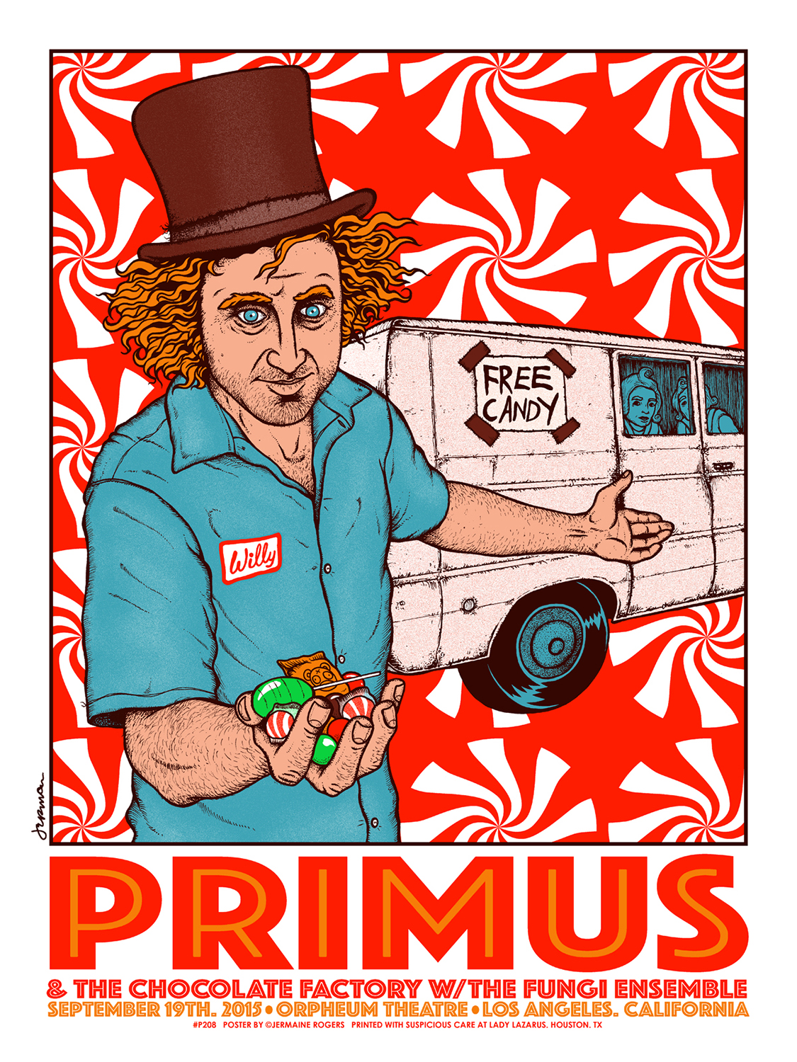 Primus Los Angeles 2015 Jermaine