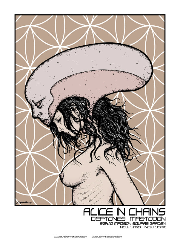 RARE Alice In Chains, DEFTONES, Mastodon 'BlackDiamondSkye' Tour Artist Proofs