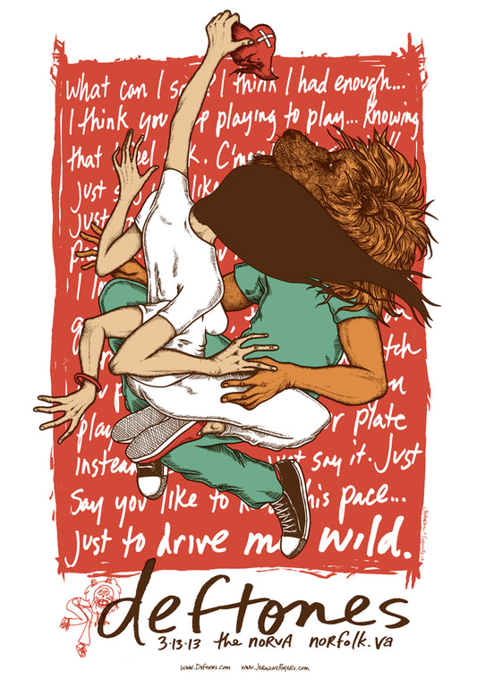 DEFTONES (NORFOLK) 2013 Artist Proofs