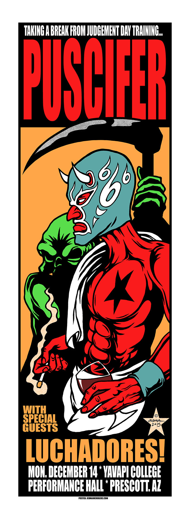 PUSCIFER (AZ 2015) REGULAR & VARIANT Rare Studio Copies Available!