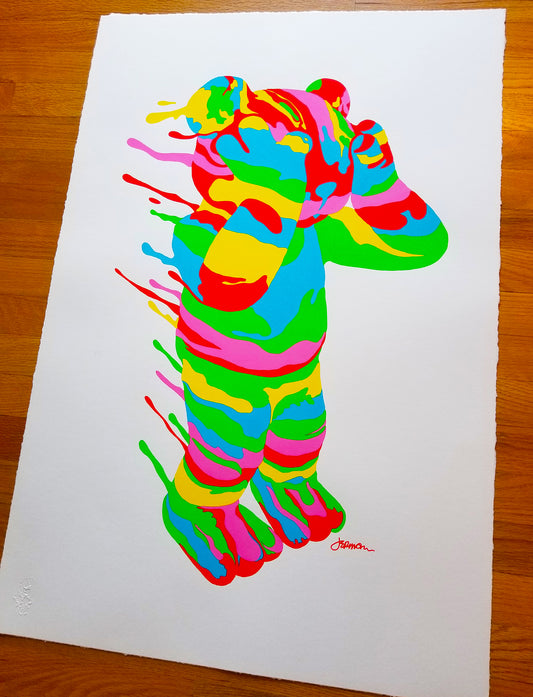 'All That Glitters Is Blinding' Art Print (VARIANTS)