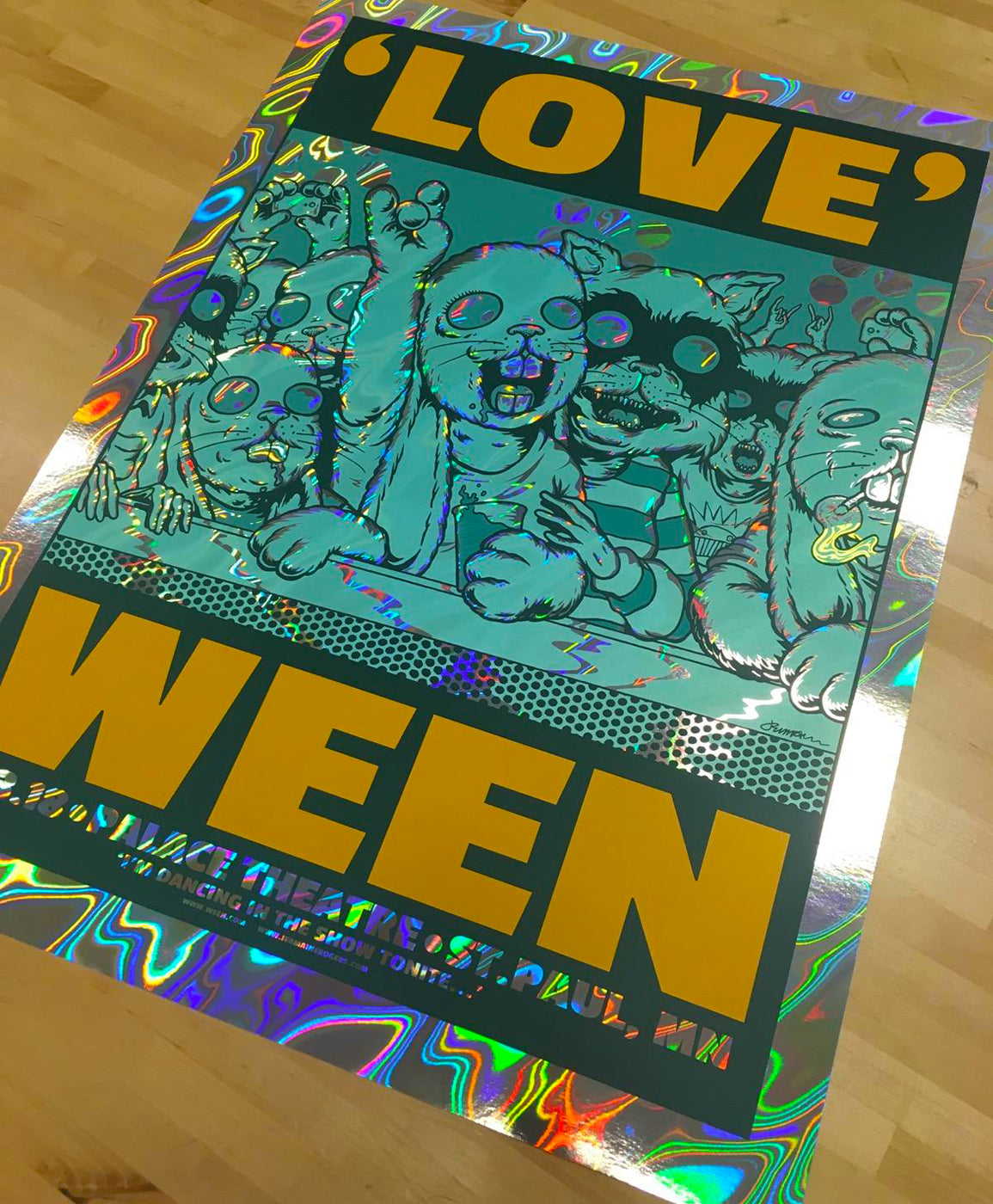 WEEN (2018 St. Paul) Nov. 3rd / 4th (BOTH PRINTS: STUDIO COPIES MADE AVAILABLE!)
