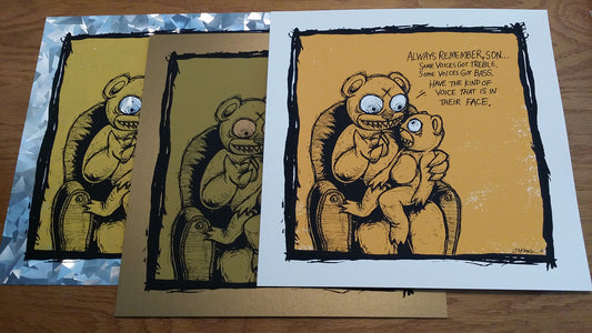 'Always Remember, Son...' Mini Print (ALL VARIANTS)