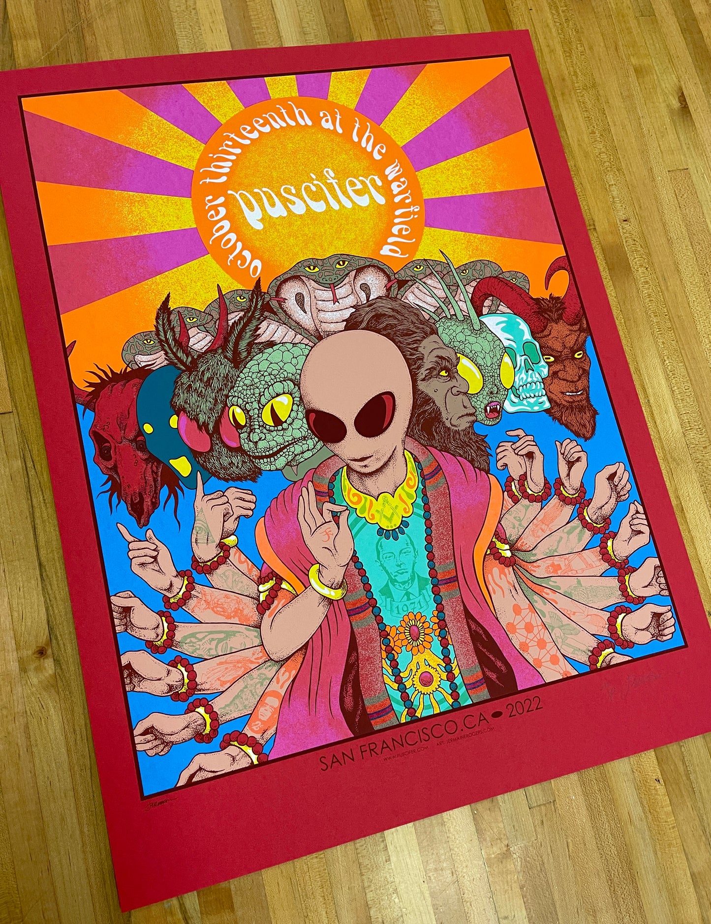 PUSCIFER (San Francisco 2022) Artist Edition & Variants