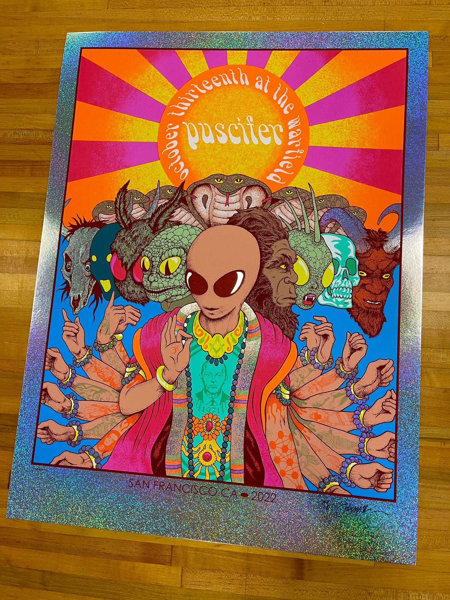 PUSCIFER (San Francisco 2022) Artist Edition & Variants