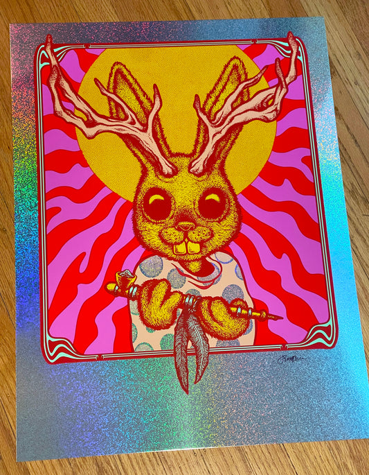 'Shaman' Art Print (Sparkle Foil Variant)