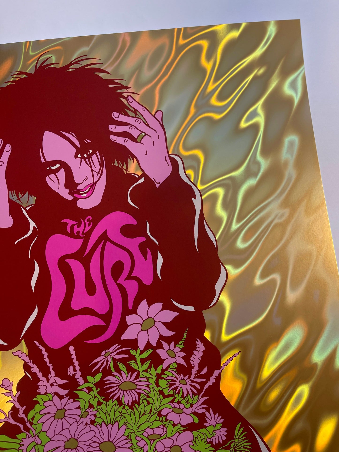 - THE CURE (PinkPop 2026) Gold Lava Foil Variant -