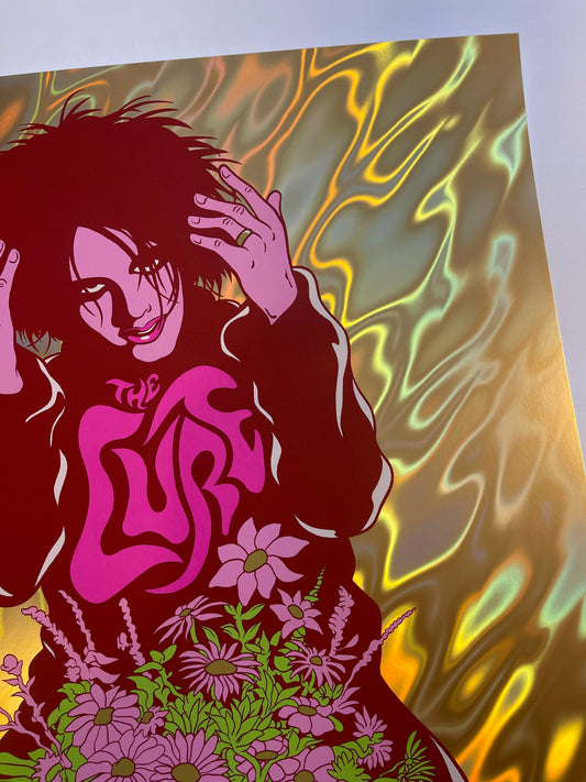 - THE CURE (PinkPop 2026) Gold Lava Foil Variant -