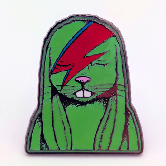 Aleppin Sane GLOW-IN-THE-DARK Enamel Pin