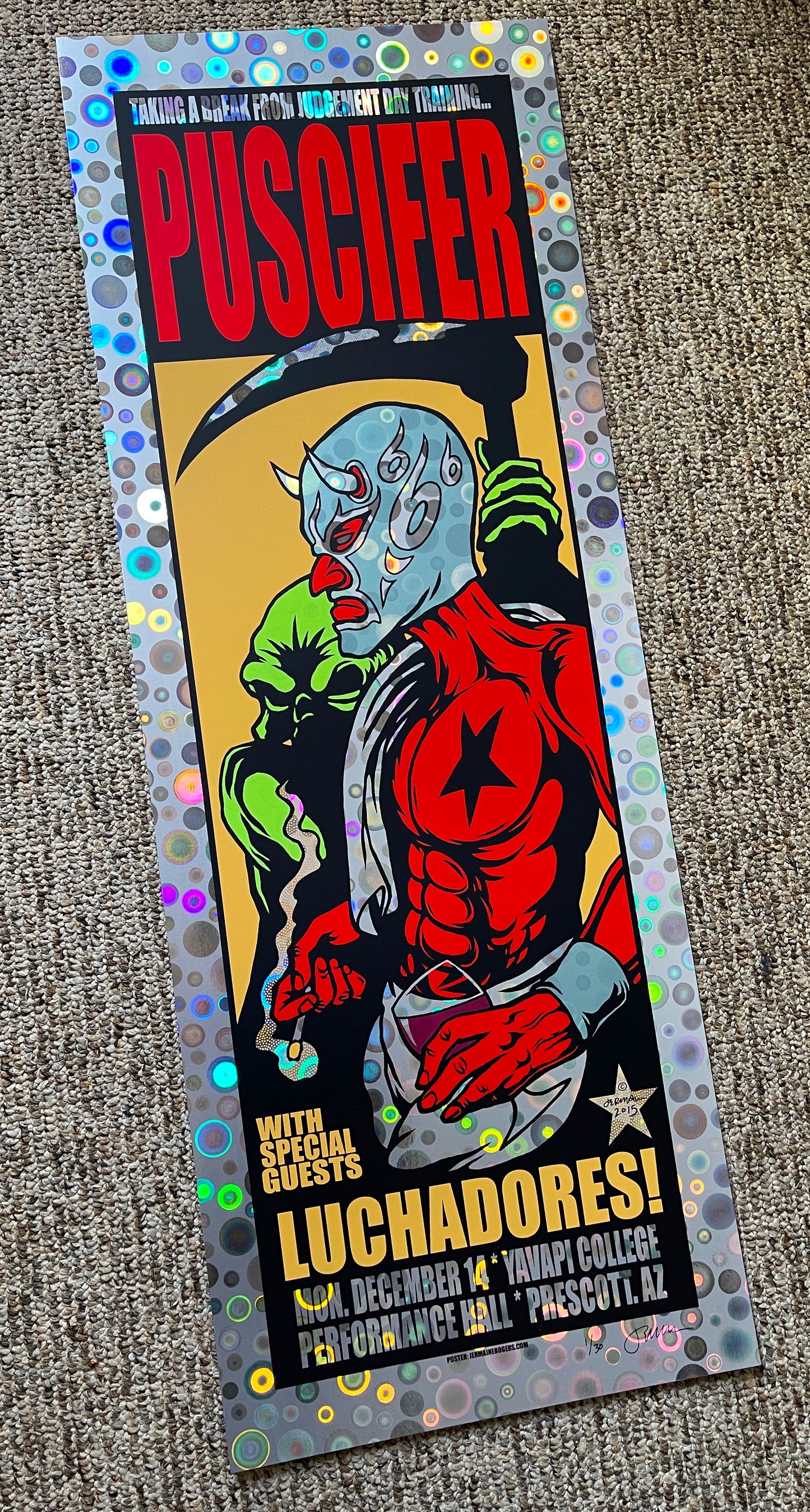 PUSCIFER (AZ 2015) REGULAR & VARIANT Rare Studio Copies Available!
