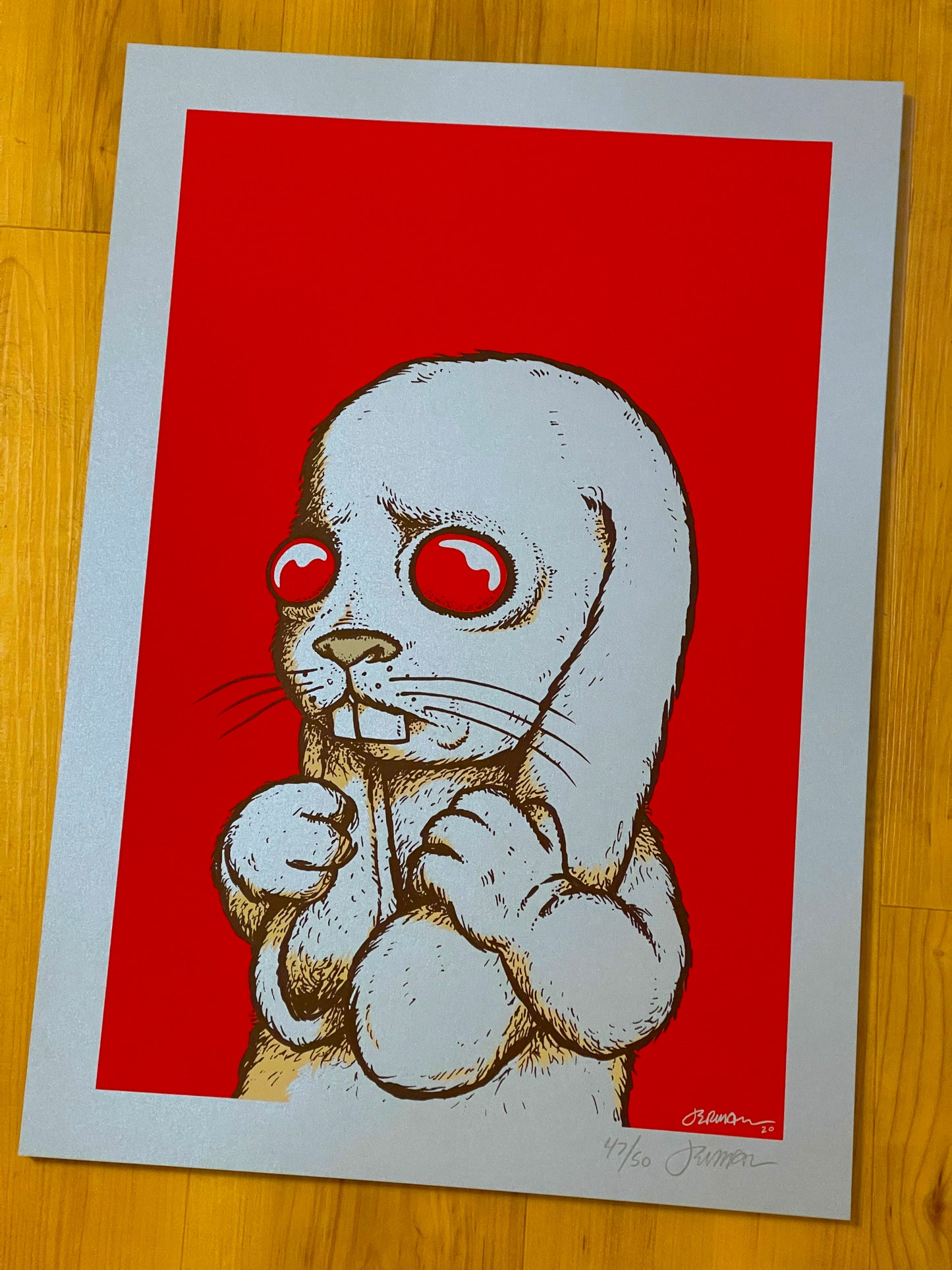 'I have to snap out of this...' Art Print (Rare GOLD FOIL & BLUE IRIDESCENT VARIANTS)