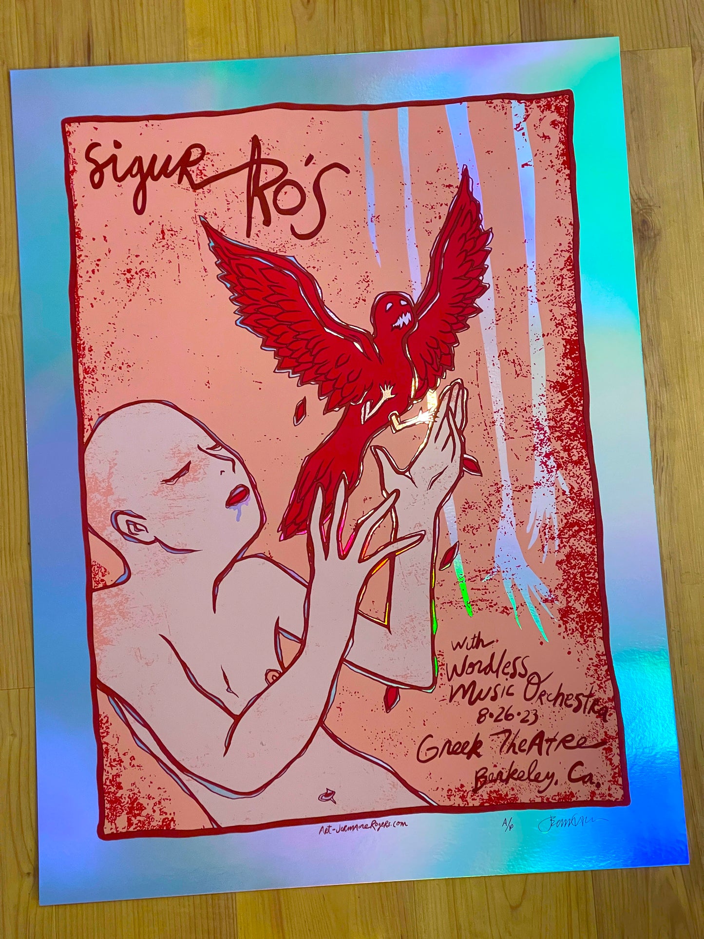 SIGUR ROS (8/26/23) Stardream Opal & Holographic RAINBOW FOIL Editions