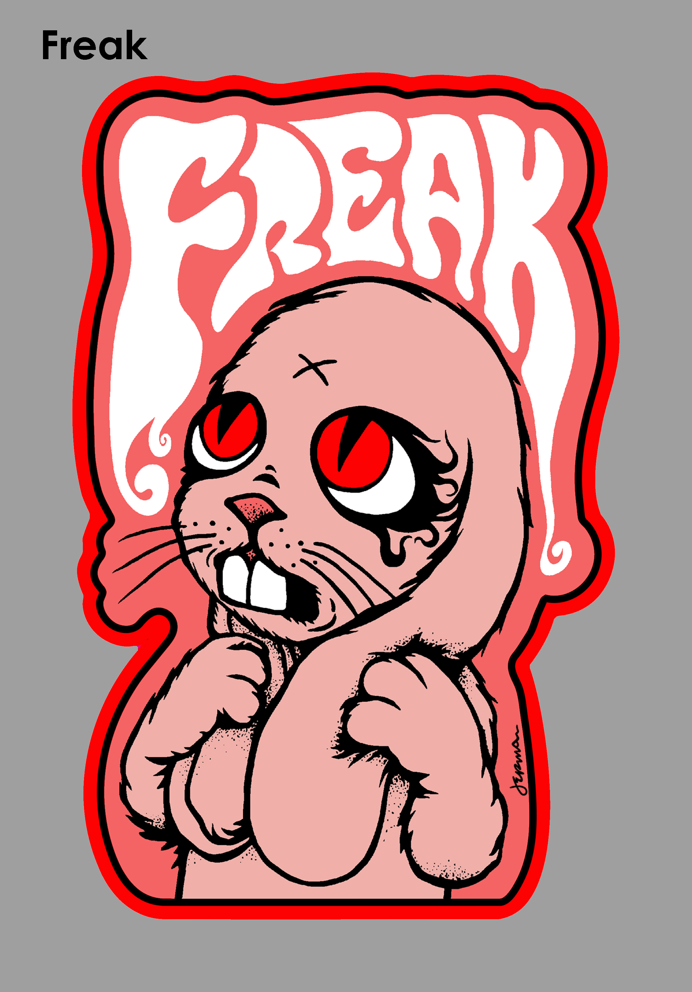 STICKER Freak – Jermaine Rogers