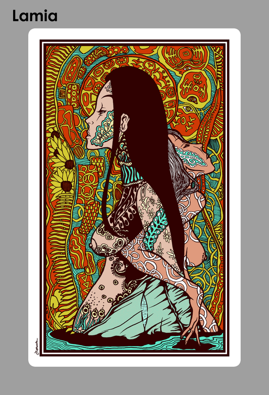 STICKER Lamia