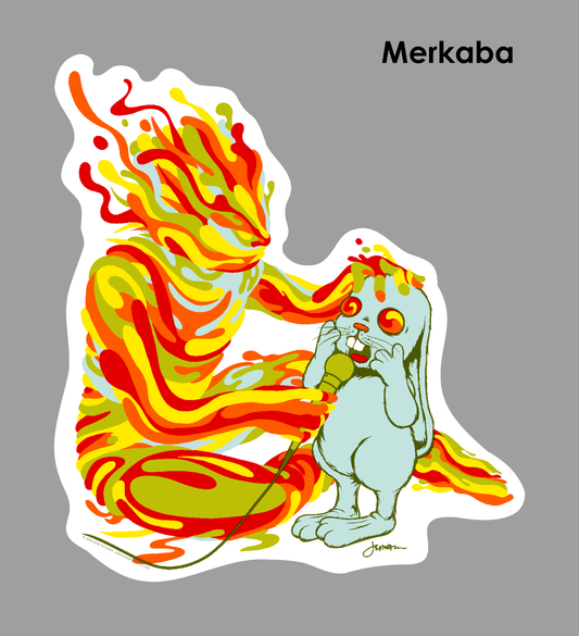 STICKER Merkaba