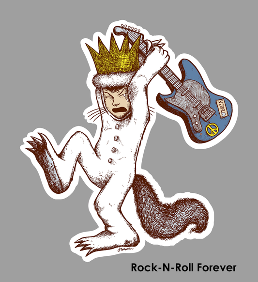 STICKER Rock-N-Roll Forever
