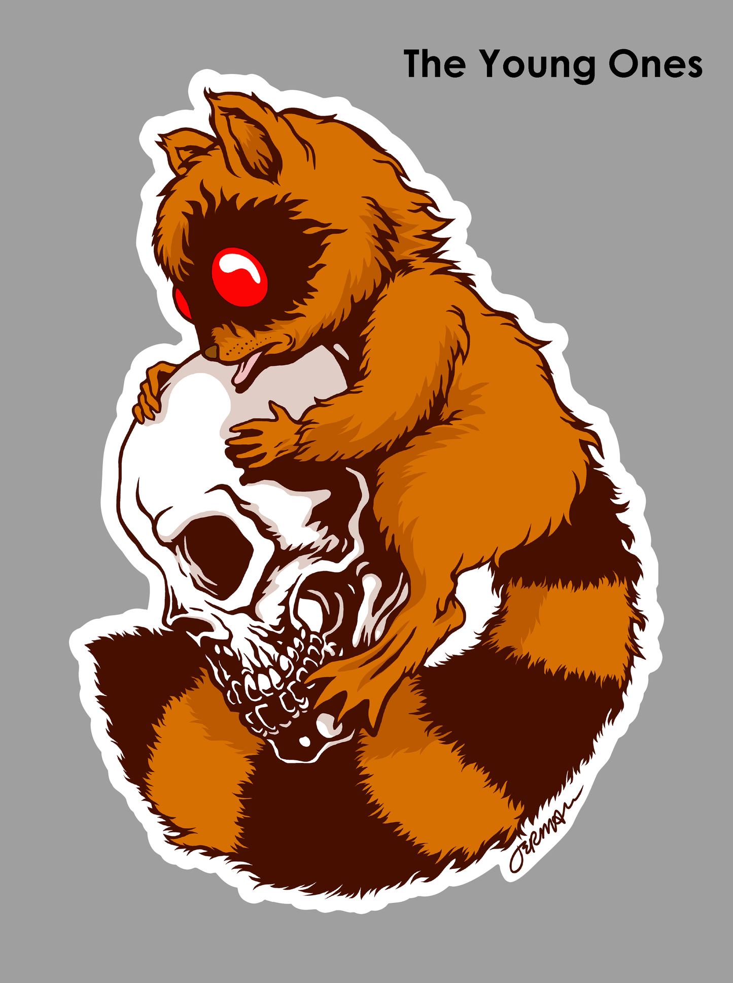 STICKER Young Ones