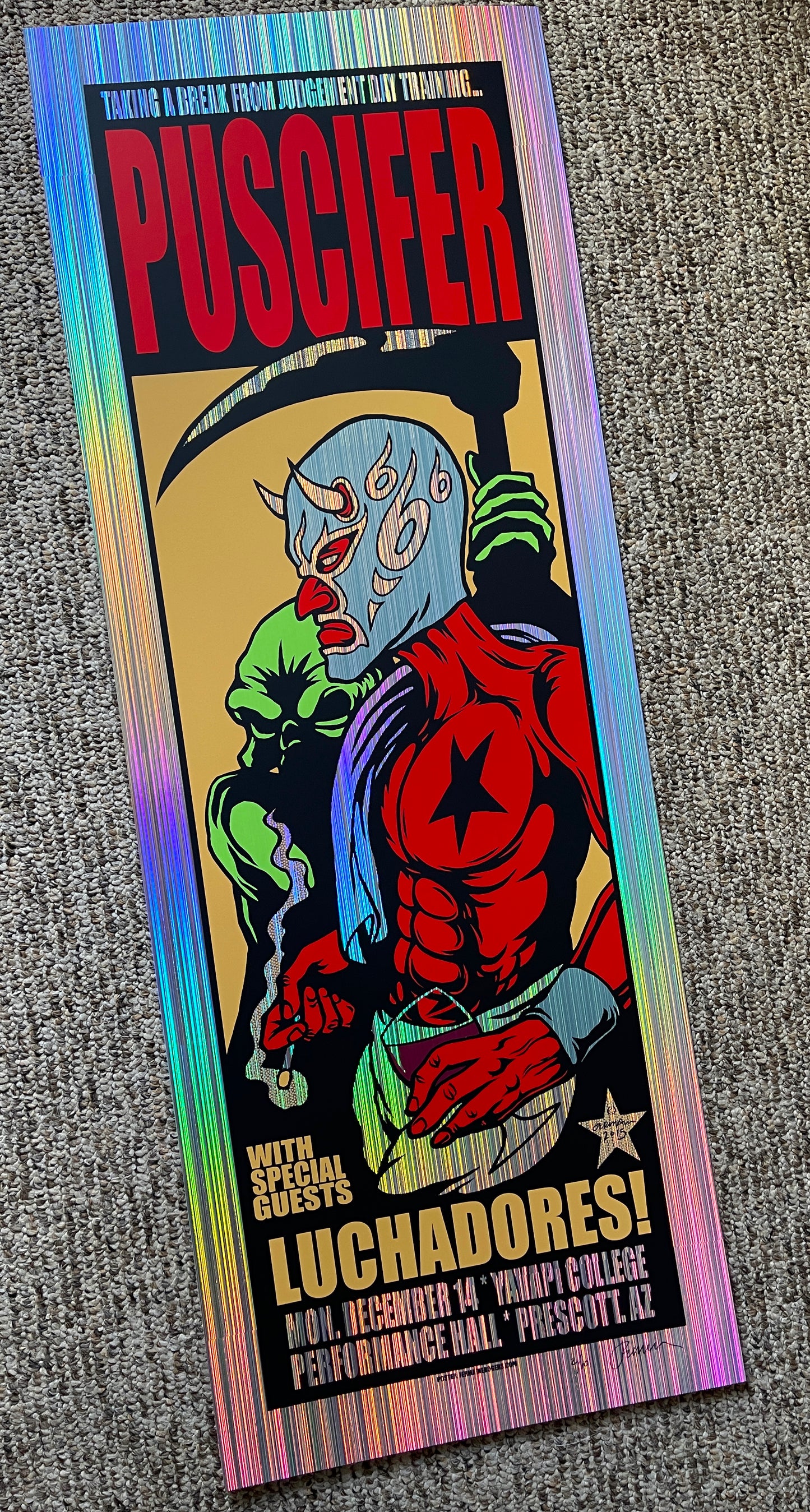 PUSCIFER (AZ 2015) REGULAR & VARIANT Rare Studio Copies Available!